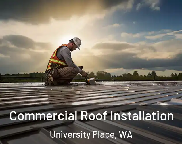  Commercial Roof Installation University Place, WA
