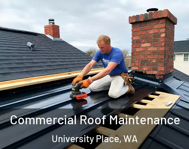  Commercial Roof Maintenance University Place, WA