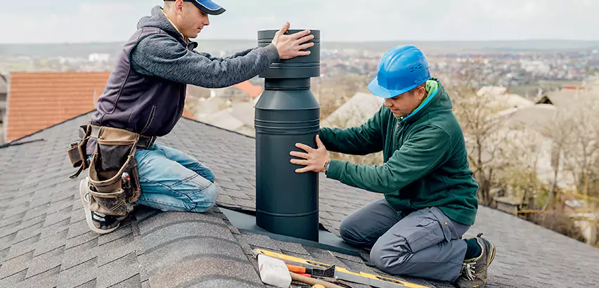 Chimney Flashing Replacement for Storm Damage in University Place