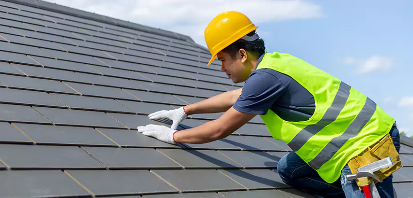 Slipped Slate Repair in University Place