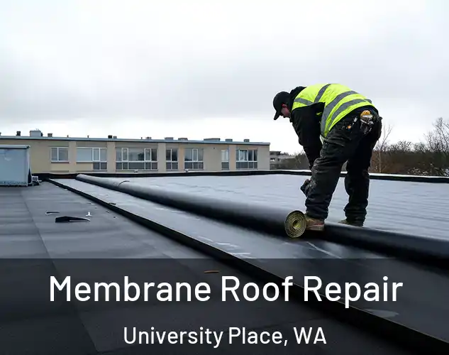  Membrane Roof Repair University Place, WA