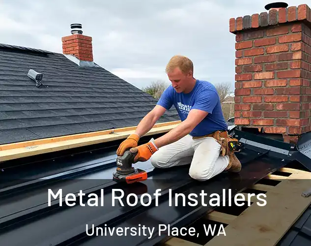  Metal Roof Installers University Place, WA