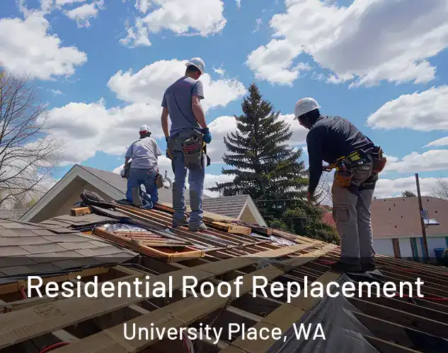 Residential Roof Replacement University Place, WA
