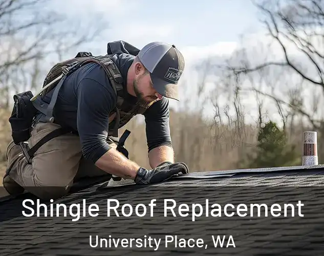  Shingle Roof Replacement University Place, WA