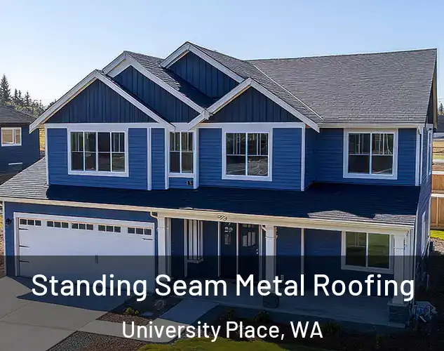  Standing Seam Metal Roofing University Place, WA