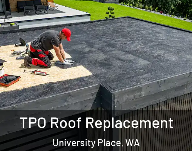  TPO Roof Replacement University Place, WA