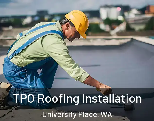  TPO Roofing Installation University Place, WA